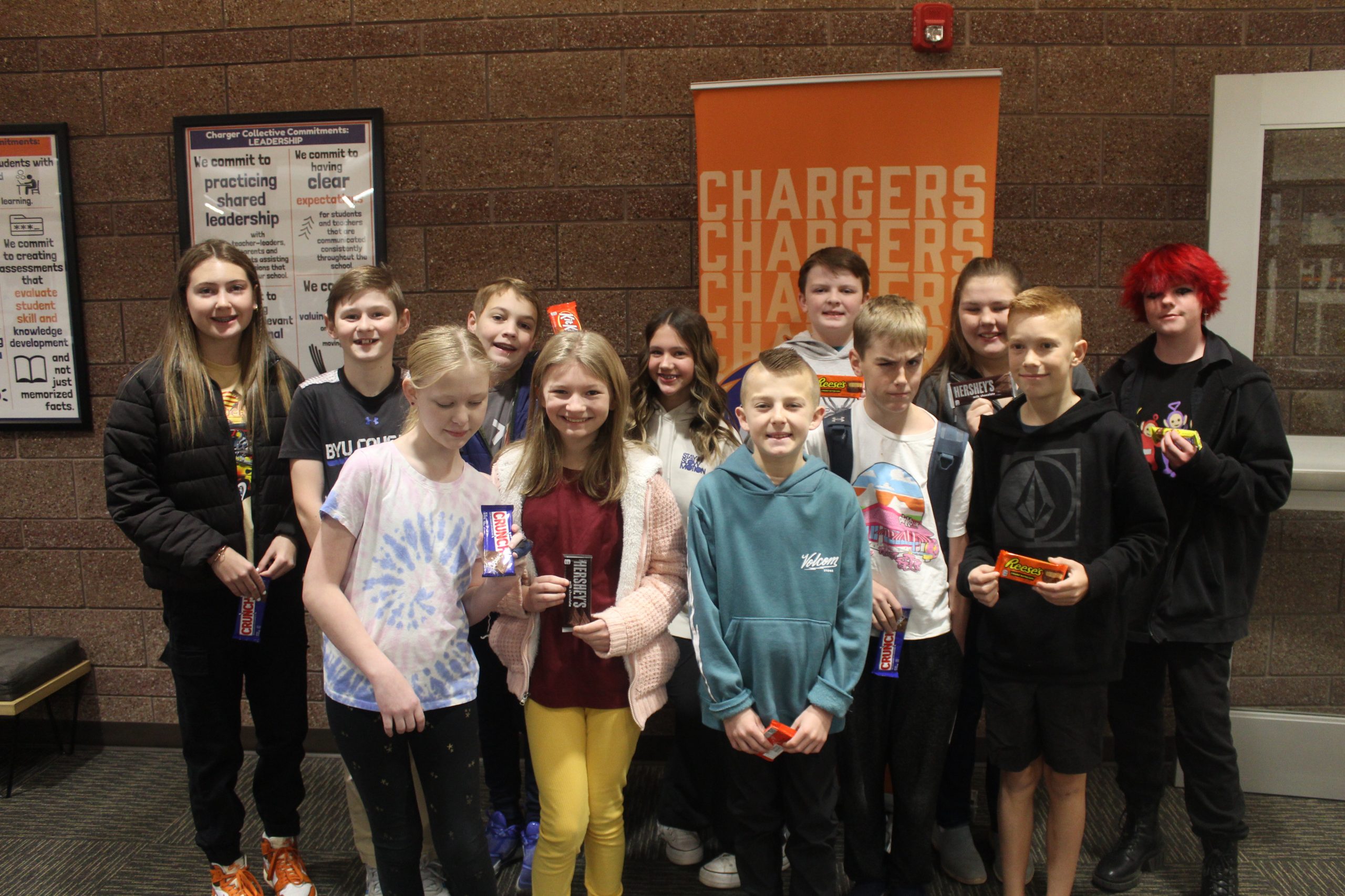 Charger Card Student Winners 