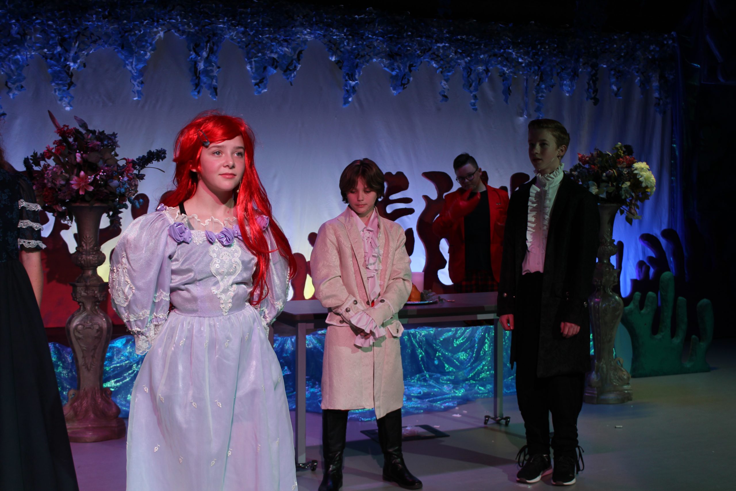 little mermaid play characters