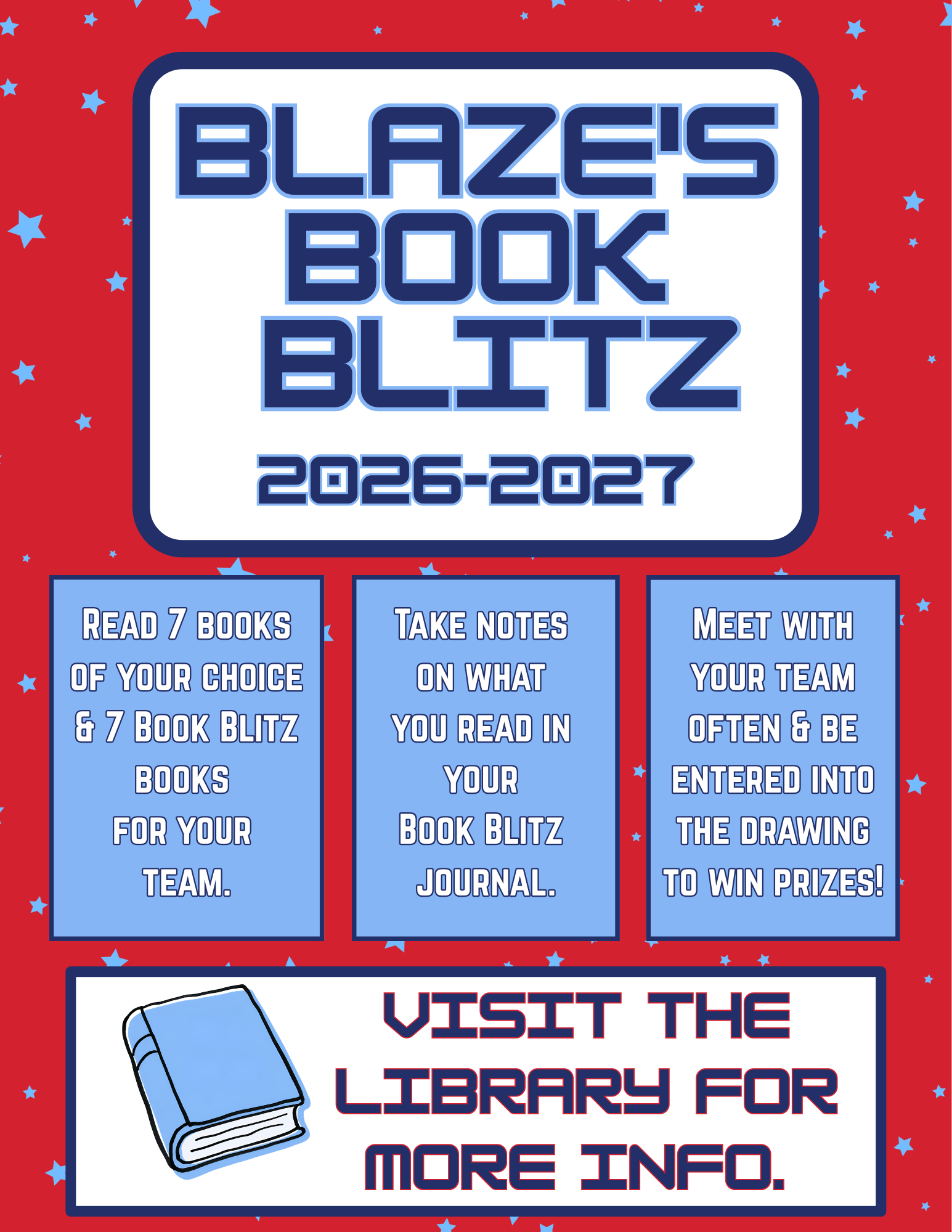 Book Blitz poster