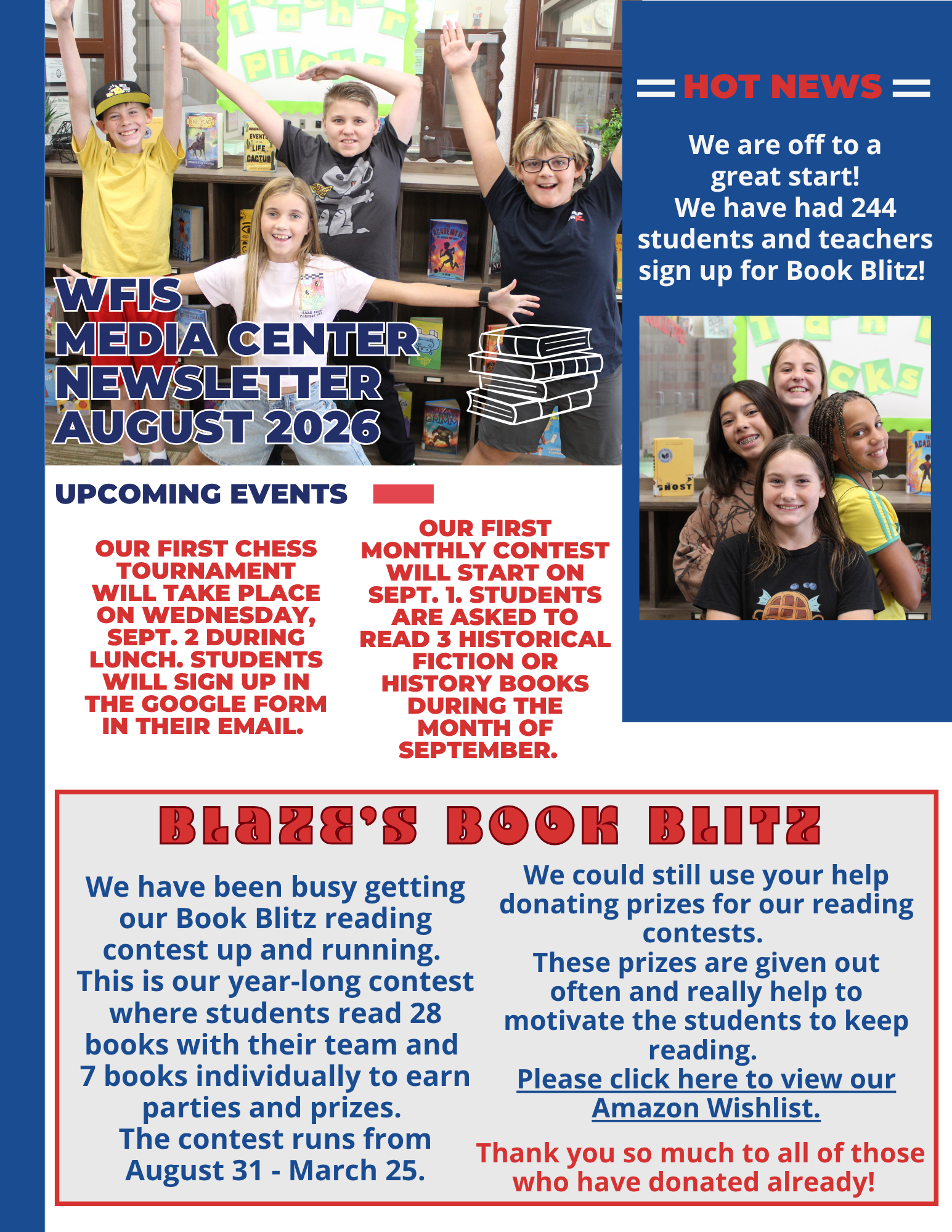 August Newsletter